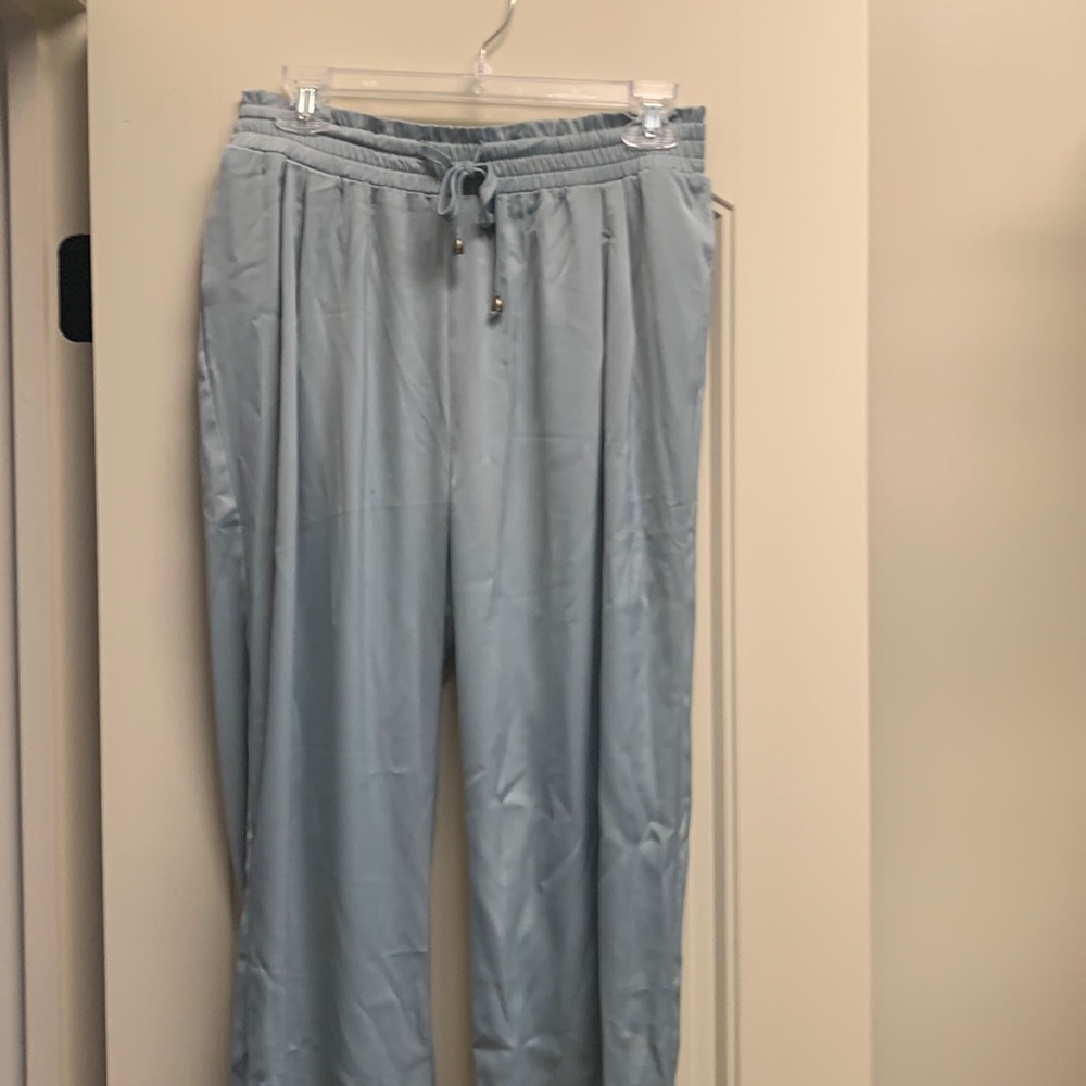 Entro Light Blue Dressy Joggers